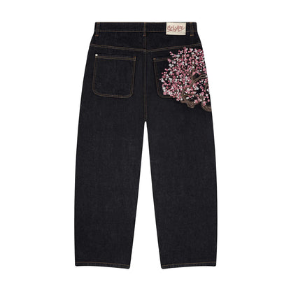 "blossom v2" Denim black